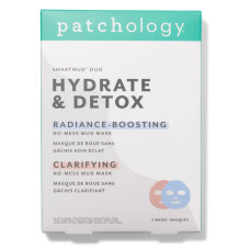 Patchology SmartMud Duo - Detox + Hydrate - Дуо масок Детокс + Зміцнююча Patchology SmartMud Duo - Detox + Hydrate - Дуо масок Детокс + Зміцнююча