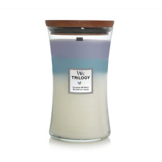 Ароматична свічка з тришаровим ароматом Woodwick Large Trilogy Calming Retreat 609 г