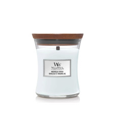 Ароматична свічка з нотами магнолії та берези Woodwick Medium Magnolia birch 275 г