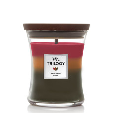 Ароматична свічка Woodwick Medium Trilogy Hearthside 275 г