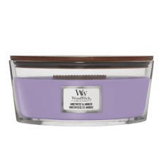 Ароматична свічка Woodwick Ellipse Amethyst & Amber 453 г Ароматична свічка Woodwick Ellipse Amethyst & Amber 453 г