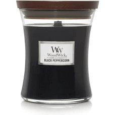 Ароматична свічка з ароматом пряного перцю Woodwick Medium Black Peppercorn 275 г Ароматична свічка з ароматом пряного перцю Woodwick Medium Black Peppercorn 275 г