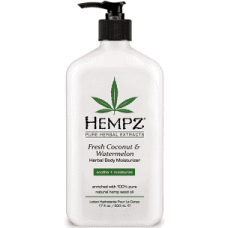HEMPZ Fresh Coconut & Watermelon Herbal Body Moisturizer 500ml - Молочко для тіла Кокос і Кавун HEMPZ Fresh Coconut & Watermelon Herbal Body Moisturizer 500ml - Молочко для тіла Кокос і Кавун