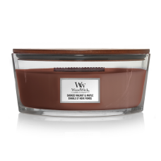 Ароматична свічка з ароматом копченого горіха і клена Woodwick Elipse Smoked Walnut & Maple 453 г Ароматична свічка з ароматом копченого горіха і клена Woodwick Elipse Smoked Walnut & Maple 453 г