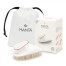 Manta Brush White/Rose Gold Щітка для волосся біла - фото №1 Manta Brush White/Rose Gold Щітка для волосся біла - фото №1