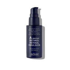 Melumé Skinscience A-mazing Retinol Retinal Emulsion 30ml - Нічна мікроемульсія з ретиноїдом і ретиналем Melumé Skinscience A-mazing Retinol Retinal Emulsion 30ml - Нічна мікроемульсія з ретиноїдом і ретиналем