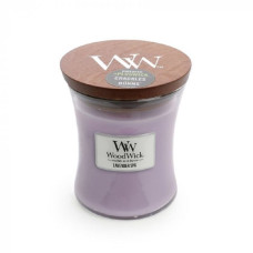 Ароматична свічка з ароматом лаванди і евкаліпта Woodwick Mini Lavender Spa 85 г Ароматична свічка з ароматом лаванди і евкаліпта Woodwick Mini Lavender Spa 85 г