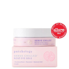 Patchology Serve Chilled ™ Rosé Eye Gels - Освіжаючі патчі з екстрактом троянди (15 пар) 