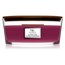 Ароматична свічка з ароматом буряка, ягід та апельсину Woodwick Ellipse Wild Berry & Beets 453 г