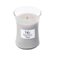 Ароматична свічка з ароматом копченого дерева та яблучної шкірки Woodwick Medium Fireside 275 г Ароматична свічка з ароматом копченого дерева та яблучної шкірки Woodwick Medium Fireside 275 г