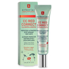 Erborian СС Red Correct Automatic Perfector Sooting Effect Even Complexion 15ml - Коригувальний крем для обличчя Erborian СС Red Correct Automatic Perfector Sooting Effect Even Complexion 15ml - Коригувальний крем для обличчя