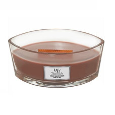 Ароматична свічка з ароматом замші Woodwick Ellipse Stone Washed Suede 453 г