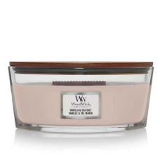 Woodwick Ellipse Vanilla Sea Salt 453 г - Ароматична свічка з ароматом ванілі та морської сол Woodwick Ellipse Vanilla Sea Salt 453 г - Ароматична свічка з ароматом ванілі та морської сол