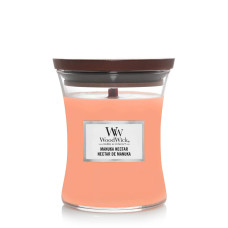 Woodwick Medium Manuka Nectar 275 г - Cвічка з персиком, медом і манго Woodwick Medium Manuka Nectar 275 г - Cвічка з персиком, медом і манго