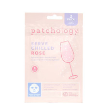 Patchology Serve Chilled ™ Rosé Sheet Mask (2 Pack) - Освіжаюча маска з екстрактом троянди 