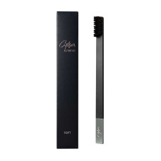 APRIORI SLIM Black/Silver Soft Toothbrush - Зубна щітка APRIORI SLIM Black/Silver Soft Toothbrush - Зубна щітка