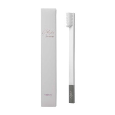 APRIORI SLIM White/Silver Medium Toothbrush - Зубна щітка APRIORI SLIM White/Silver Medium Toothbrush - Зубна щітка