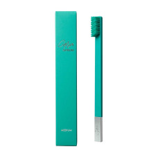 APRIORI SLIM Turquoise Blue/Silver Medium Toothbrush - Зубна щітка APRIORI SLIM Turquoise Blue/Silver Medium Toothbrush - Зубна щітка