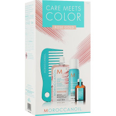 НАБІР ДОГЛЯД ТА КОЛІР MOROCCANOIL CARE MEETS COLOR ROSE GOLD НАБІР ДОГЛЯД ТА КОЛІР MOROCCANOIL CARE MEETS COLOR ROSE GOLD