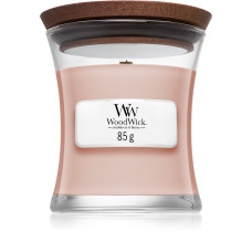 Ароматична свічка з дерев'яним гнітом Woodwick Vanilla & Sea Salt 