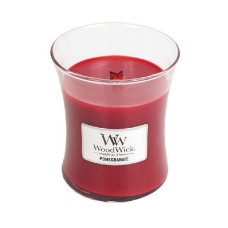 Ароматична свічка з ароматом граната і смородини Woodwick Medium Pomegranate 275 г Ароматична свічка з ароматом граната і смородини Woodwick Medium Pomegranate 275 г