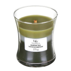 Ароматична свічка з тришаровим ароматом Woodwick Medium Trilogy Mountain Trail 275 г Ароматична свічка з тришаровим ароматом Woodwick Medium Trilogy Mountain Trail 275 г