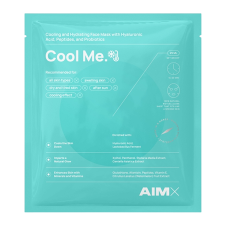 AIMX Cool Me Cooling Face Mask With Hyaluronic Acid Peptides And Probiotics C 25ml - Охолоджуюча маска AIMX Cool Me Cooling Face Mask With Hyaluronic Acid Peptides And Probiotics C 25ml - Охолоджуюча маска