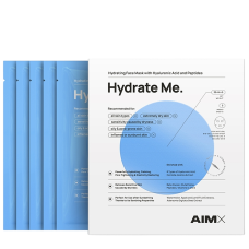 AIMX Hydrate Me Moisturizing Face Mask With Peptides 5*25ml - Зволожуюча маска AIMX Hydrate Me Moisturizing Face Mask With Peptides 5*25ml - Зволожуюча маска