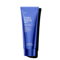 Allies of Skin Vitamin C & Omegas Cleansing Balm 100ml - Очищувальний бальзам для обличчя з вітаміном C і Омега Allies of Skin Vitamin C & Omegas Cleansing Balm 100ml - Очищувальний бальзам для обличчя з вітаміном C і Омега