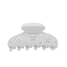 EMI JAY Big Effing Clip in Blanc Fleur Eyelet - Великий крабик для волосся "Blanc Fleur Eyelet" EMI JAY Big Effing Clip in Blanc Fleur Eyelet - Великий крабик для волосся "Blanc Fleur Eyelet"