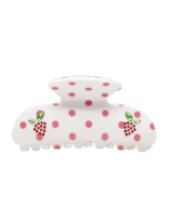 EMI JAY Sweetheart Clip in Coconut Berry Dot - Крабик для волос "Coconut Berry Dot" EMI JAY Sweetheart Clip in Coconut Berry Dot - Крабик для волос "Coconut Berry Dot"