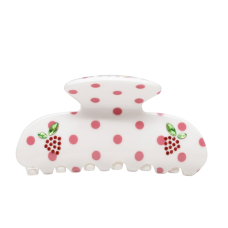 EMI JAY Sweetheart Clip in Coconut Berry Dot - Крабик для волосся "Coconut Berry Dot" EMI JAY Sweetheart Clip in Coconut Berry Dot - Крабик для волосся "Coconut Berry Dot"