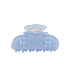 EMI JAY Sweetheart Clip in Blue Ribbon - Крабик для волосся "Blue Ribbon" EMI JAY Sweetheart Clip in Blue Ribbon - Крабик для волосся "Blue Ribbon"