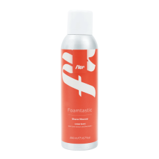 FLER Foamtastic Shave Mousse Amber Scent 200ml - Мус для гоління з екстрактом моркви та маслом ши