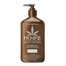 HEMPZ Vanilla Lux Herbal Body Moisturizer 500ml - Молочко для тіла з ніацинамідом "Ваніль Люкс" HEMPZ Vanilla Lux Herbal Body Moisturizer 500ml - Молочко для тіла з ніацинамідом "Ваніль Люкс"