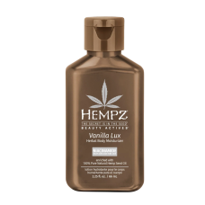 HEMPZ Vanilla Lux Herbal Body Moisturizer 66ml - Молочко для тіла з ніацинамідом "Ваніль Люкс"