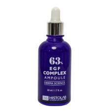 HISTOLAB Derma Science EGF Complex Ampoule 63% 50ml - Концентрат з епідермальним чинником зростання