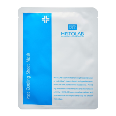 HISTOLAB Basic Science Post Care Cooling Sheet Mask - Маска постпроцедурна на нетканній основі "Регенеруюча з охолоджуючим ефектом"