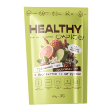 Healthy Choice - Чай гречаний з бергамотом та цитрусами 100г