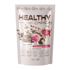 Healthy Choice - Чай гречаний з трояндою 100г Healthy Choice - Чай гречаний з трояндою 100г