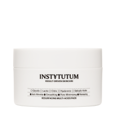 INSTYTUTUM New Resurfacing Multi-Acids Pads 60 pads - Пілінг-пади з кислотами для глибокого оновлення шкіри INSTYTUTUM New Resurfacing Multi-Acids Pads 60 pads - Пілінг-пади з кислотами для глибокого оновлення шкіри