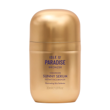 ISLE OF PARADISE SS Face Champagne 30ml - Бронзуюча сироватка для обличчя у відтінку Light