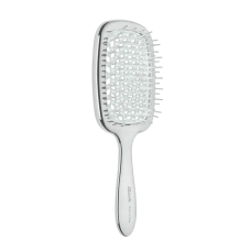 JANEKE Limited Superbrush Срібно-біла - Гребінець для волосся JANEKE Limited Superbrush Срібно-біла - Гребінець для волосся