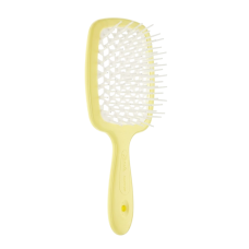 JANEKE Superbrush Жовто-біла - Гребінець для волосся JANEKE Superbrush Жовто-біла - Гребінець для волосся