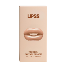 LIPSS Lipper Salted Caramel and Latte - Набір блисків для губ