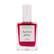 MANUCURIST Active™ Glow Blueberry 15ml - Лак для нігтів з рожевим глянцевим ефектом MANUCURIST Active™ Glow Blueberry 15ml - Лак для нігтів з рожевим глянцевим ефектом