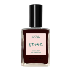 MANUCURIST Green™ Hollyhock 15ml - Лак для нігтів з червоно-чорним відтінком MANUCURIST Green™ Hollyhock 15ml - Лак для нігтів з червоно-чорним відтінком