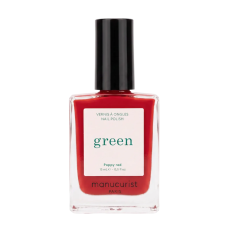 MANUCURIST Green™ Poppy Red 15ml - Лак для нігтів з помаранчево-червоним відтінком MANUCURIST Green™ Poppy Red 15ml - Лак для нігтів з помаранчево-червоним відтінком