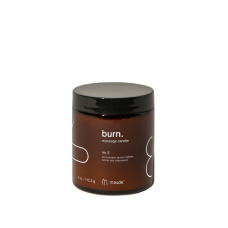 MAUDE Burn no.2 pink pepper & gurjun balsam 113g - Свічка для масажу - аромат №2 рожевий перець та бальзам гурджун MAUDE Burn no.2 pink pepper & gurjun balsam 113g - Свічка для масажу - аромат №2 рожевий перець та бальзам гурджун