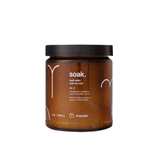 MAUDE Soak no.3 eucalyptus and sandalwood 227 g - Мінеральна сіль для ванни - аромат №3 евкаліпт та сандалове дерево MAUDE Soak no.3 eucalyptus and sandalwood 227 g - Мінеральна сіль для ванни - аромат №3 евкаліпт та сандалове дерево